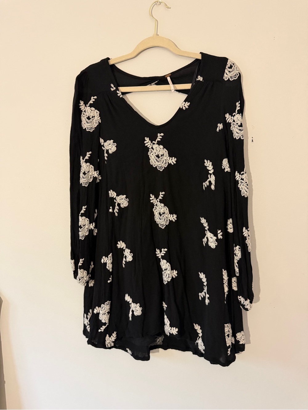 Free People black and white floral dress